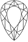 PEAR diamond shape icon